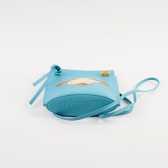 Loewe Dice Pocket Howl's Moving Castle Heen Crossbody Bag Blue