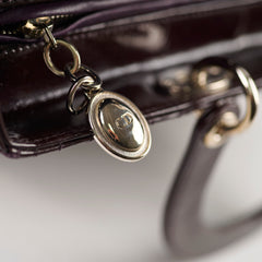 Christian Dior Large Lady Dior Dark Purple
