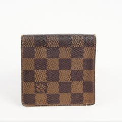 Louis Vuitton Compact Wallet Damier Ebene
