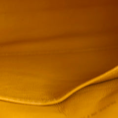 Chanel Vintage Top Handle CC Turnlock Bag Mustard Caviar