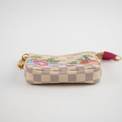 Louis Vuitton Mini Pochette Damier Azur Hollywood Animation