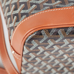 ITEM 2 - Goyard Petite Flot Bucket Bag Black/Tan