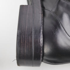 Louis Vuitton Black Leather Boots Size 39