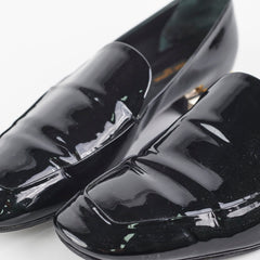 Louis Vuitton Patent Loafers Black