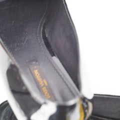 Louis Vuitton Patent Loafers Black