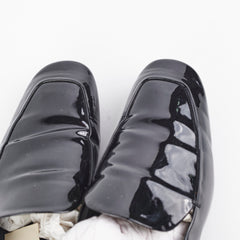 Louis Vuitton Patent Loafers Black