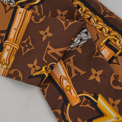 Louis Vuitton Silk Scarf Bandeau Monogram