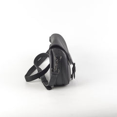 Christian Dior Grained Calfskin Medium Bobby Flap Black
