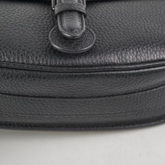 Christian Dior Grained Calfskin Medium Bobby Flap Black