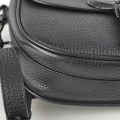 Christian Dior Grained Calfskin Medium Bobby Flap Black
