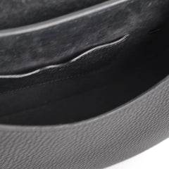 Christian Dior Grained Calfskin Medium Bobby Flap Black