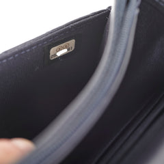 Chanel Wallet On Chain WOC Calfskin Black