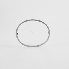 Cartier Love Bracelet Thin White Gold Size 16