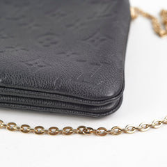 Louis Vuitton Double Zip Empriente Black