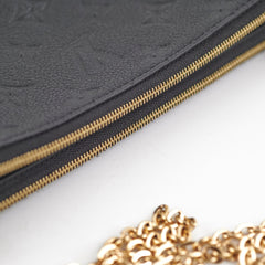 Louis Vuitton Double Zip Empriente Black