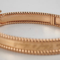 Van Cleef & Arpels VCA Perless Signature Bracelet Small Model Pink Gold 2020