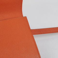 Hermes Kelly Long Wallet Orange Epsom