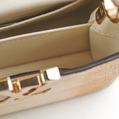 Louis Vuitton Lizard Capucines Mini Gold