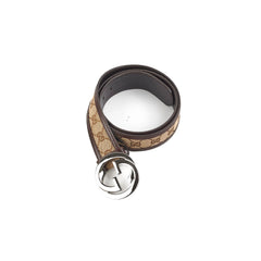 Gucci Interlocking Monogram Belt Brown (Size 100)