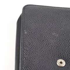 Chanel Caviar Black Wallet On Chain WOC