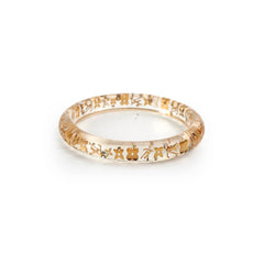 Louis Vuitton Thin Bangle Clear/Gold Size M/L