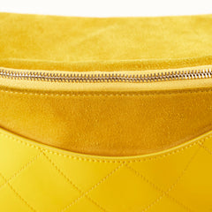 Chanel X Pharrell Willams Suede Waist Bag Yellow 27 series