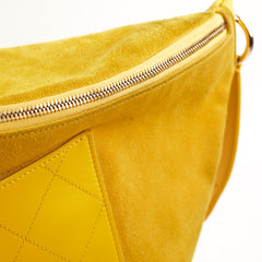 Chanel X Pharrell Willams Suede Waist Bag Yellow 27 series