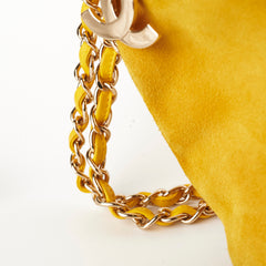 Chanel X Pharrell Willams Suede Waist Bag Yellow 27 series