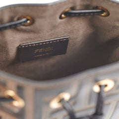 Fendi Mon Tresor Brown Leather Bag