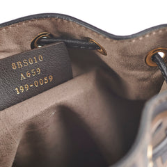 Fendi Mon Tresor Brown Leather Bag