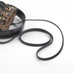 Fendi Mon Tresor Brown Leather Bag