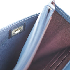 Chanel Trendy Wallet On Chain WOC Blue