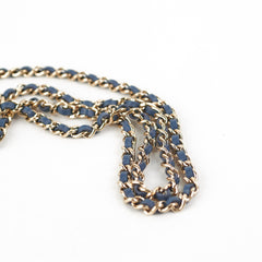 Chanel Trendy Wallet On Chain WOC Blue