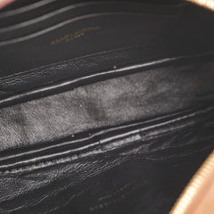 Saint Laurent Mini Lou Tan Crossbody Bag