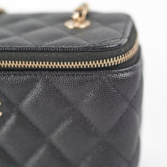 Chanel Vanity Caviar Black - New Version 23C