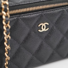 Chanel Vanity Caviar Black - New Version 23C