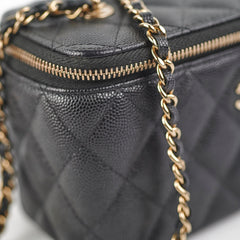 Chanel Vanity Caviar Black - New Version 23C