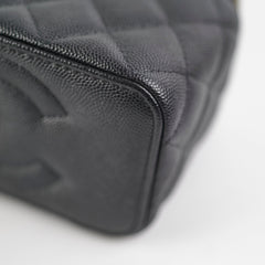 Chanel Vanity Caviar Black - New Version 23C