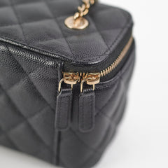 Chanel Vanity Caviar Black - New Version 23C