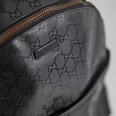 Gucci Mongoram Black Backpack