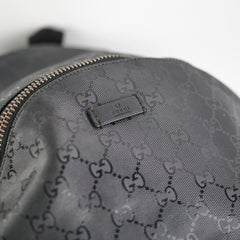 Gucci Mongoram Black Backpack