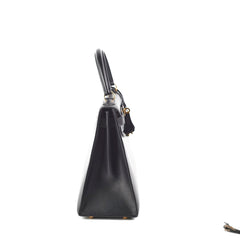 Hermes Kelly 28 Box Calf Black - Z Circle Stamp 1996