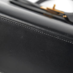 Hermes Kelly 28 Box Calf Black - Z Circle Stamp 1996