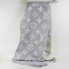 Louis Vuitton Essential Scarf Grey/Purple