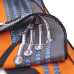 Gucci Triangle Scarf Orange/Blue