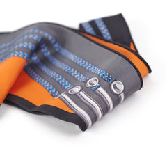 Gucci Triangle Scarf Orange/Blue