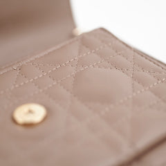 Dior My Dior Daily Chain Pouch Dark Beige HOLD BC