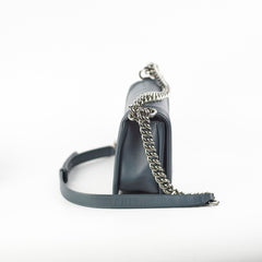 Chanel Old Medium Chevron Boy Grey