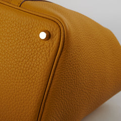 Hermes 18 Picotin Jaune Amber Y Stamp 2020