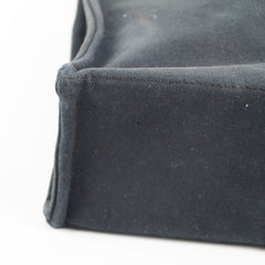 Hermes Herline Tote Canvas Black